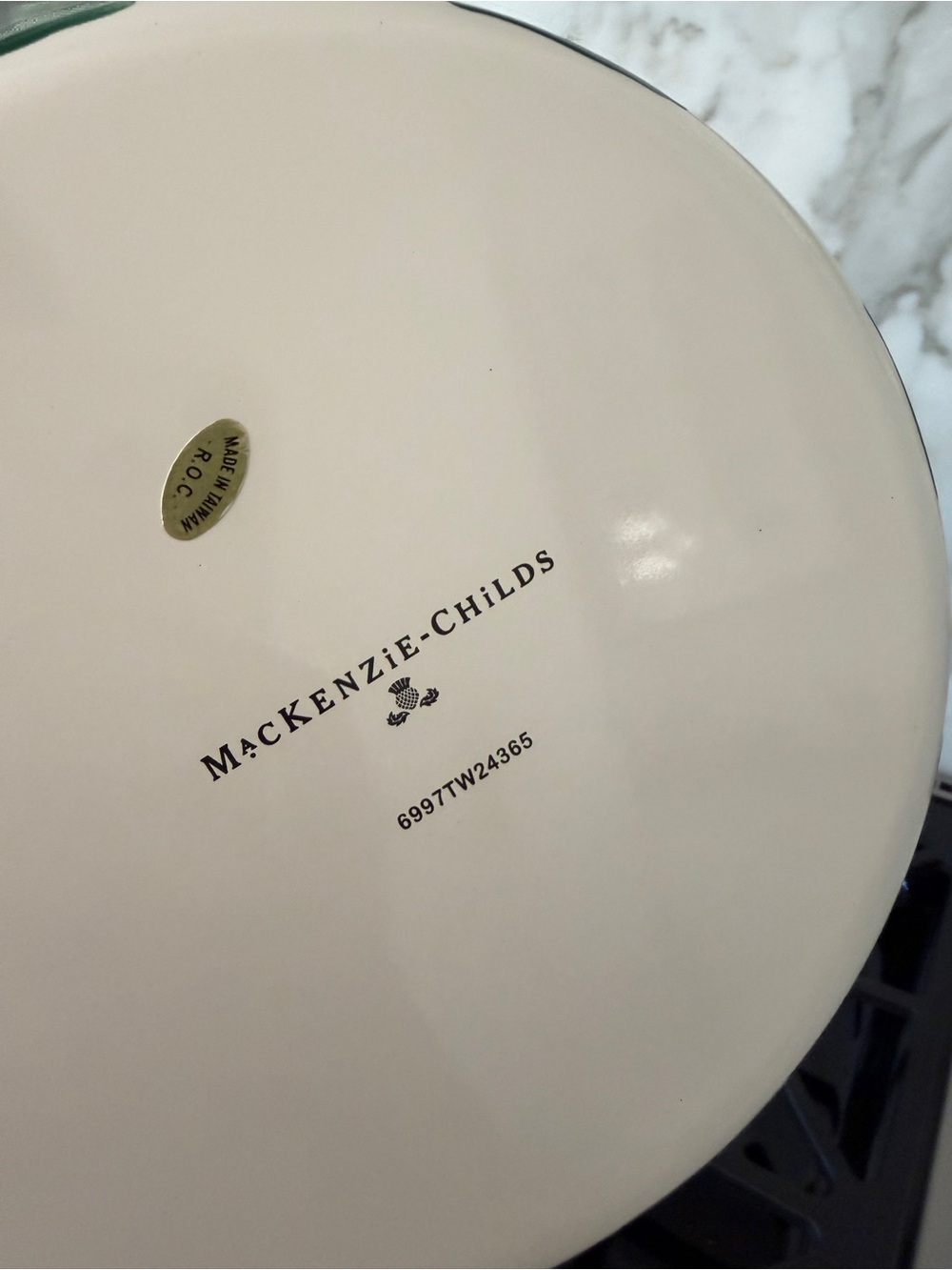 Mackenzie-Childs Tea Kettle - Picture 3 of 6